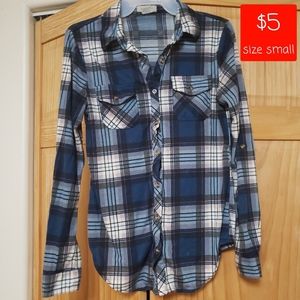 Plaid button up